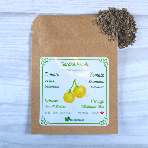 garden peach tomato seeds Garden Peach - Tomato Seeds